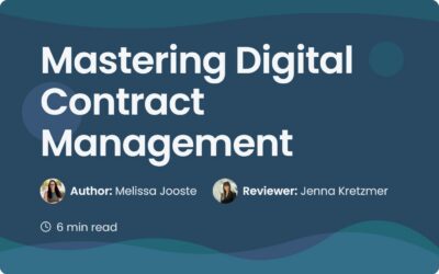 Mastering Digital Contract Management for Business Success