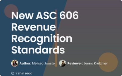 New ASC 606 Revenue Recognition Standards Guide