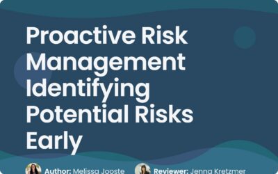 Proactive Risk Management: Identifying Risks Early