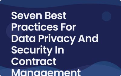 7 Best Practices for Data Privacy and Contract Security