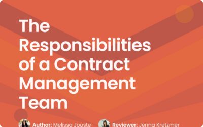 Responsibilities of a Contract Management Team Guide