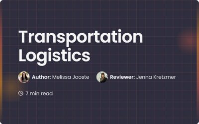 Managing Transportation and Carrier Compliance