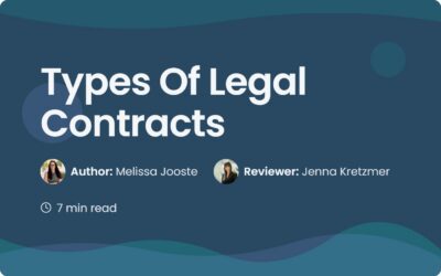 Types Of Legal Contracts: A Guide for Managers