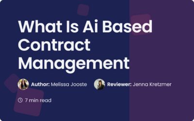 What Is AI Based Contract Management? A Modern Guide