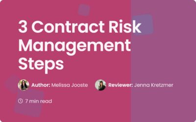 3 Contract Risk Management Steps to Protect Your Business