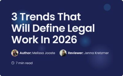 3 Major Legal Industry Trends 2026: Future of Law