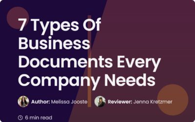 7 Essential Business Documents for Every Company