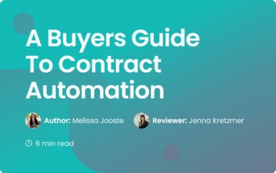 A Buyers Guide To Contract Automation | Strategy