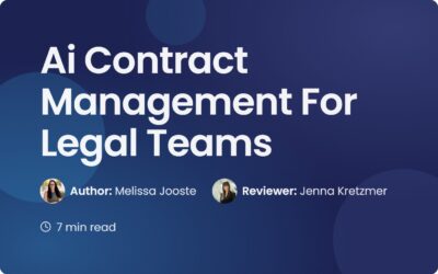 AI Contract Management For Legal Teams | A Modern Guide