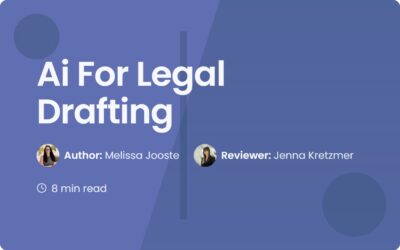 AI For Legal Drafting: A Guide for Modern Lawyers