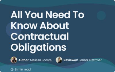 All You Need To Know About Contractual Obligations