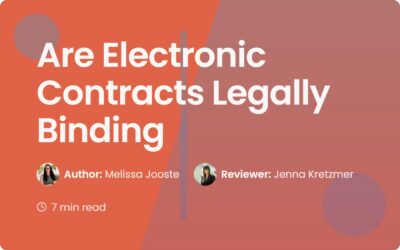 Are Electronic Contracts Legally Binding? Digital Guide