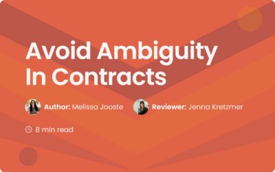 Avoid Ambiguity In Contracts | Drafting Clear Agreements