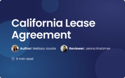 California Lease Agreement Guide | Contract Corridor