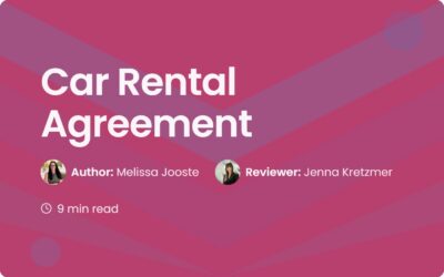 Car Rental Agreement Guide | Key Clauses & Templates