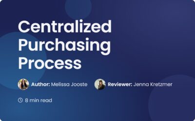 Centralized Purchasing Process: A Guide to Efficient Buying