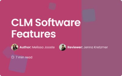 CLM Software Features: A Guide to Modern Contract Tech