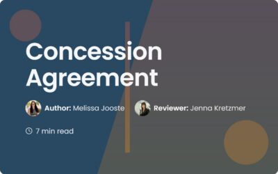 Concession Agreement Guide: Key Clauses and Examples