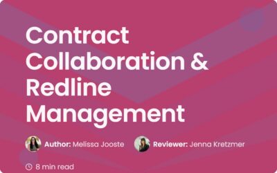 Improve Outcomes with Collaborative Contract Management