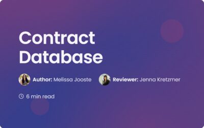 Contract Database Examples & Repository Guide