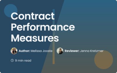 Contract Performance Measures: A Modern Guide