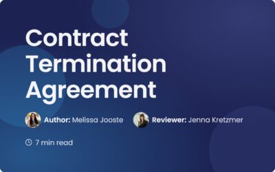 Contract Termination Agreement: A Guide to Safe Closures