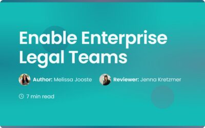 Legal Operations Software Enable Enterprise Legal Team