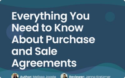 Purchase and Sale Agreement Guide & Free Template