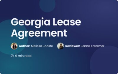 Georgia Lease Agreement Guide | Rental Law Essentials