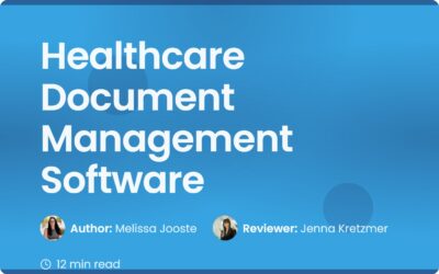 Healthcare Document Management Software Guide