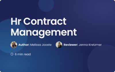 Hr Contract Management: A Practical Guide for Teams