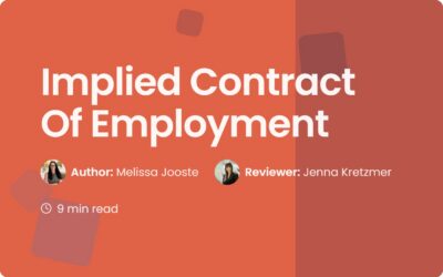 Implied Contract of Employment | Legal Guide for Managers