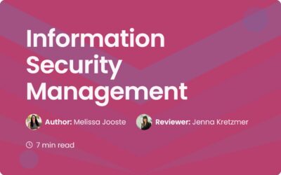 Information Security Management: A Practical Guide