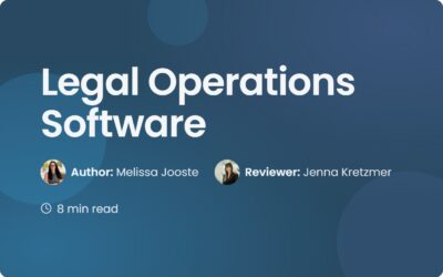 Legal Operations Software: A Guide for In-House Teams