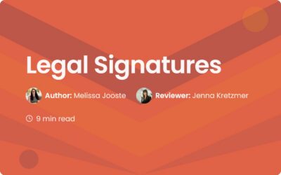 Legal Signatures: Everything You Need to Know