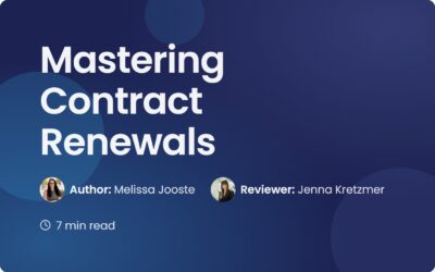 Mastering Contract Renewals: A Guide for Success