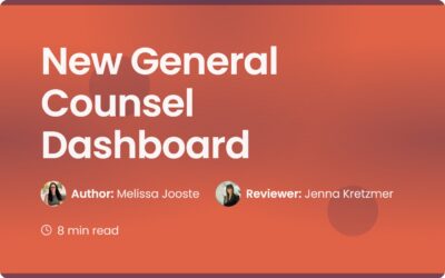 General Counsel Dashboard Guide | Legal Data Insights