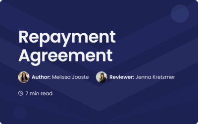 Repayment Agreement Free Template | Protect Your Loans