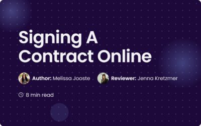 Signing A Contract Online: A Guide to Secure Digital Deals