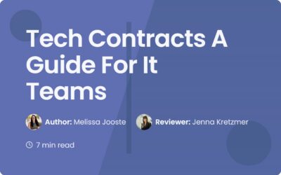 Tech Contracts Guide | IT Team Management Tips