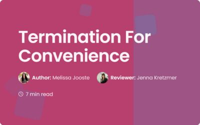 Termination For Convenience: A Guide to Contract Exit Rights