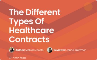 The Different Types Of Healthcare Contracts Guide