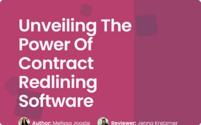 Unveiling The Power Of Contract Redlining Software