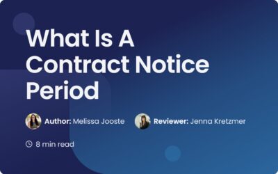 What Is A Contract Notice Period? Key Exit Clauses Explained