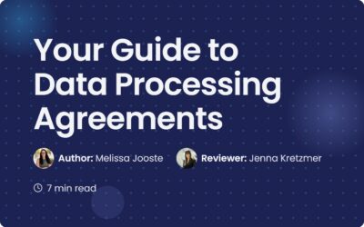 Guide to Data Processing Agreements Dpas & Free Template