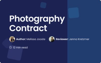 Photography Contract Guide | Protect Your Creative Business