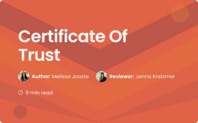 Certificate Of Trust: A Guide to Privacy and Management