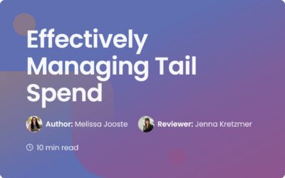 Effectively Managing Tail Spend | Contract Corridor