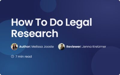 How To Do Legal Research: A Step-by-Step Guide