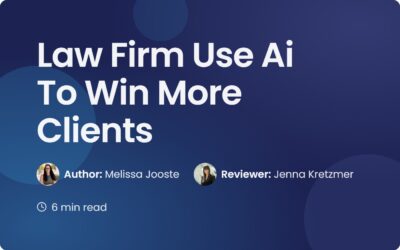 Law Firm Use Ai To Win More Clients | Growth Guide